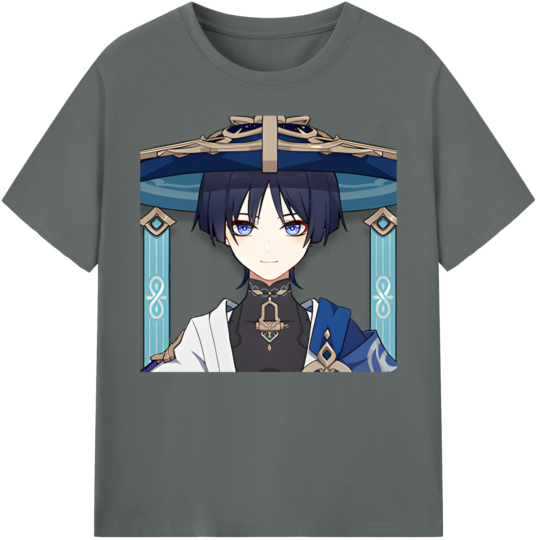 げんし神 さんペい genshin Sanpei 綿100％ メンズ半袖Tシャツ｜肌触りやわらか＆通気性